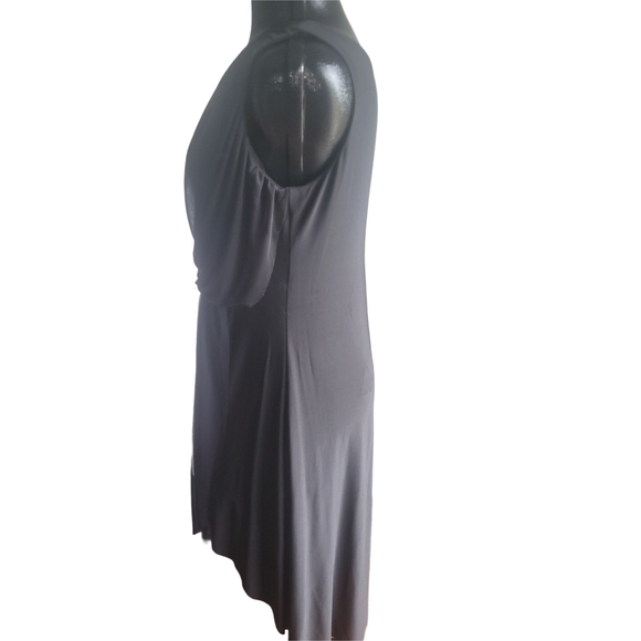 San Fransico Black One-Shoulder Dress L - Picture 4 of 5